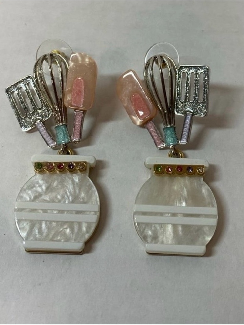 Sugarfix by BaubleBar Worth the Whisk Baking Jar Earrings